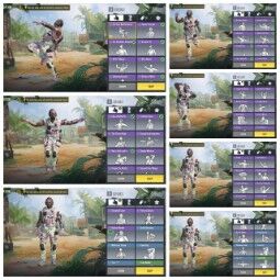 3 Legend Gun(LK24|Stun Baton|M4)🔥 191 Epic Guns 🔥 106 Skins 🔥Dance : 38🔥Instant Delivery🔥UID on description 🔥 #2701 3
